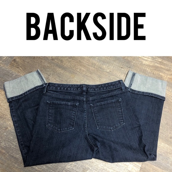 L. L. Bean straight fit crop denim jeans - Picture 3 of 7